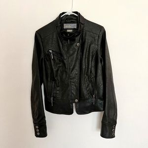 Paper Denim and Cloth Leather Jacket